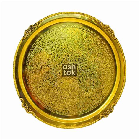 Ashtok's Finest Brass Plate Thali Collection | Pital Ki Thali Set