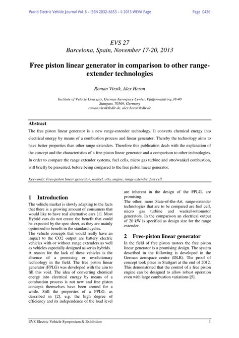 Image result for Free Piston Linear Generator