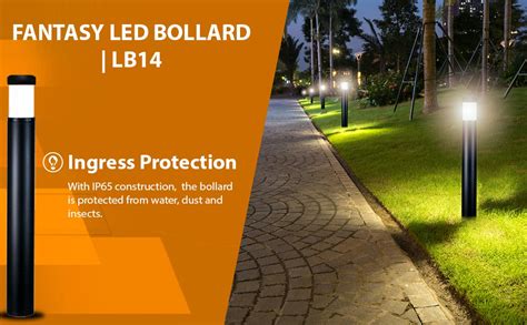Buy Wipro Fantasy 11 Watt Black Standard LED Bollard (Cool Daylight ...