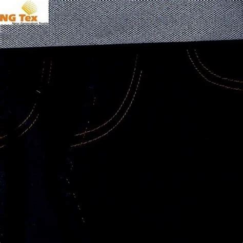 Value Added Denim Fabric - Cotton Lycra Denim (Overdyed & Liza Finish ...