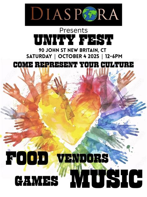Diaspora Multicultural Society Festival, 90 John St, New Britain, CT, 4 ...