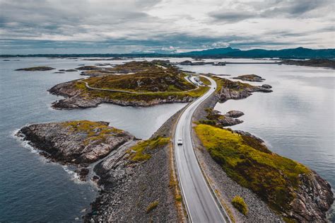 Download Mesmerizing Storseisundet Bridge on the Atlantic Ocean Road ...