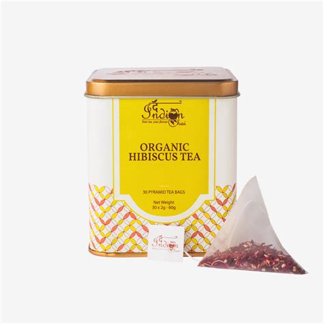 Buy Organic Hibiscus Tea Bags Online | The Indian Chai – TheIndianChai