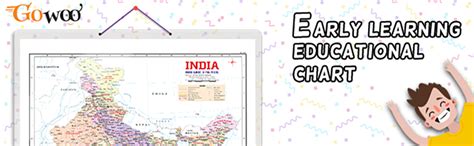 Indian Road Guide & Political Map Charts with Big font and Dust ...