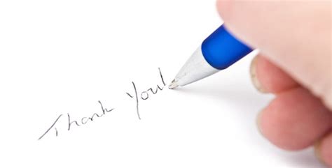 Thank You Note 的图像结果