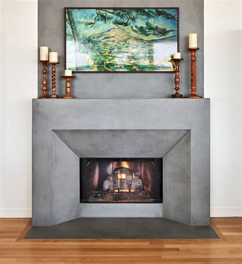 NatureCast Concrete Fireplace Surrounds | Cement Elegance