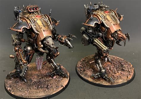 War Dog Karnivores GW Warhammer 40K Miniatures Presale Painted Chaos ...