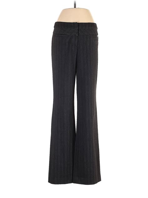 Express Stripes Black Gray Dress Pants Size 00 - 72% off | ThredUp