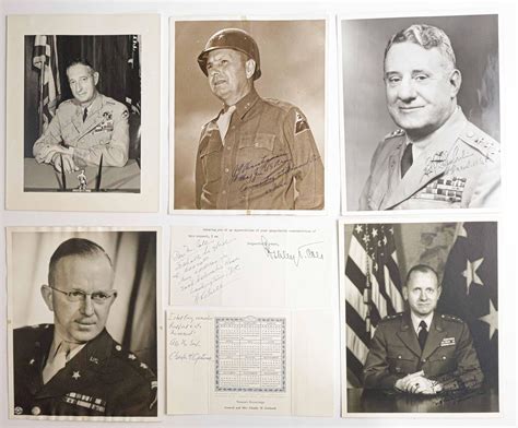 Lot - WORLD WAR II GENERALS (7)