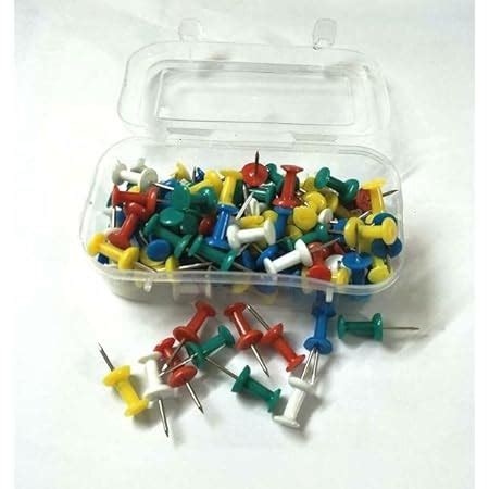 VSM Push Pins - Decorative Multi-Colored Push Pins/Thumb Pins for ...