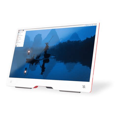 15.6Inch Official Raspberry Pi Monitor 1920x1080 IPS - Red/White ...