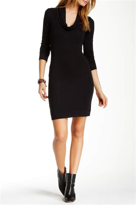 GO COUTURE Cowl Neck Sweater Dress | Nordstromrack | Cowl neck sweater ...