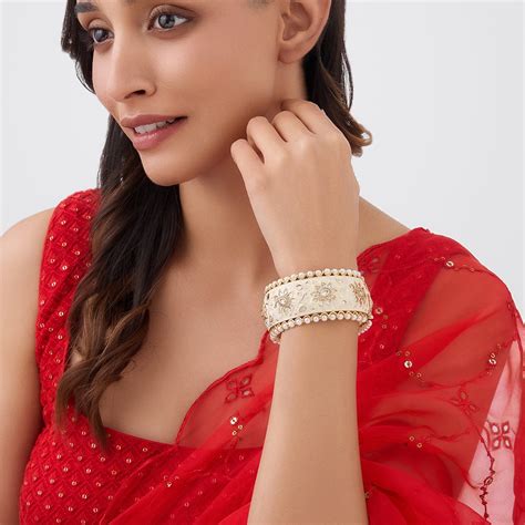 Kundan Bangle 164140