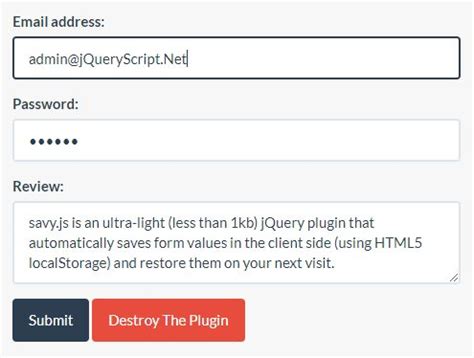 JavaScript How to Store Values From a Form 的图像结果