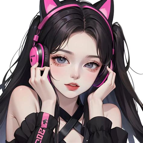 Anime girl, Ai Art , Ai girl , Icon , Pfp , Anime Ai Art Best Friends Cartoon, Friend Cartoon ...