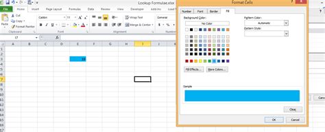 Image result for How to Fill Color in Excel Cell Using Formula