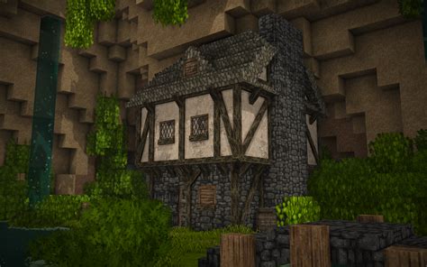 Wattle and daub cottage in a scenic grotte - Builds - Vintage Story
