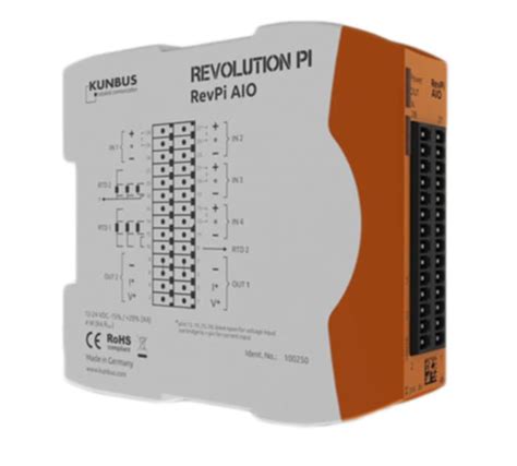 PR100250 Revolution PI | Revolution PI RevPI AIO analog Series PLC I/O ...