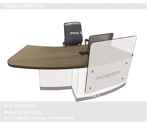 Small Reception Desk Axis Reception Desk Lobby Desk Furniture Reception ...