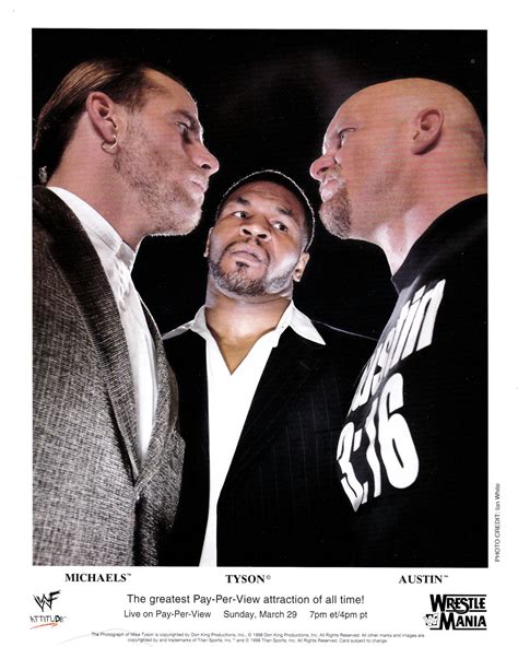 MichaelsTyson Austin | Steve austin, Shawn michaels, Mike tyson