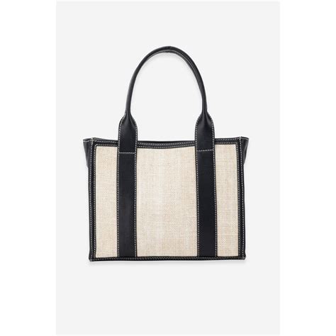 Buy ABELARDO DE MODA Large Rae Ivory Leather Tote Bags Online