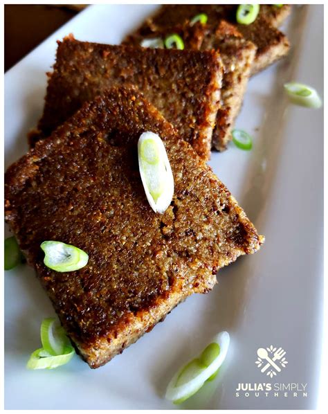 How to Cook Livermush (or liver pudding) - Julias Simply Southern