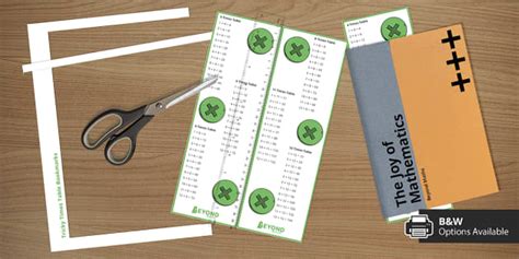 Maths Tricky Times Table Bookmarks (teacher made) - Twinkl