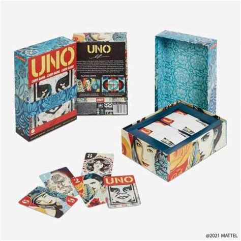 Mattel Creations Obey Uno Playing Cards Deck X India | Ubuy