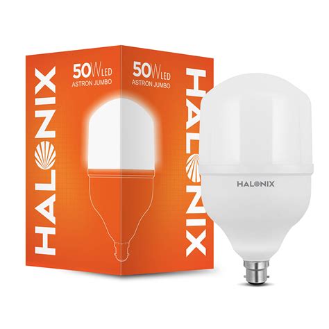Halonix 50W B22D LED Cool White led Bulb, Pack of 1, High watt led Bulb ...