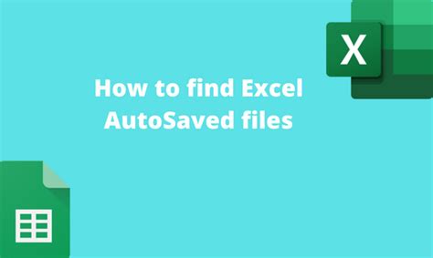 Image result for How to Find Saved Excel File
