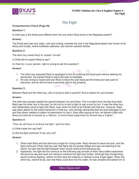 Class 8 English Chapter 6 的图像结果