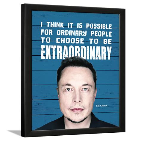 Buy Chaka Chaundh - Elon Musk Framed s - Motivational Quotes Frames ...