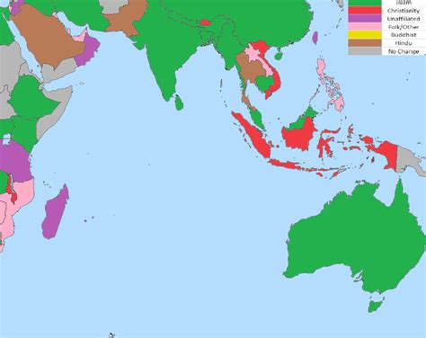 Hindu Religion Map