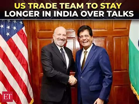 US trade team to extend India stay as tariff-led talks gain pace