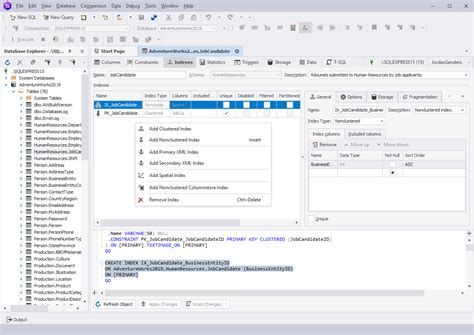 Image result for SQL Table Design Visual Studio