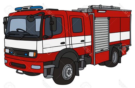 Fire Truck Drawing at PaintingValley.com | Explore collection of Fire ...