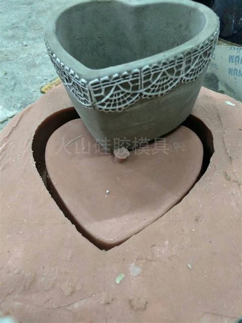 水泥花盆模具混凝土盆景硅胶磨具混泥土清水水泥模型创意DIY手工-阿里巴巴