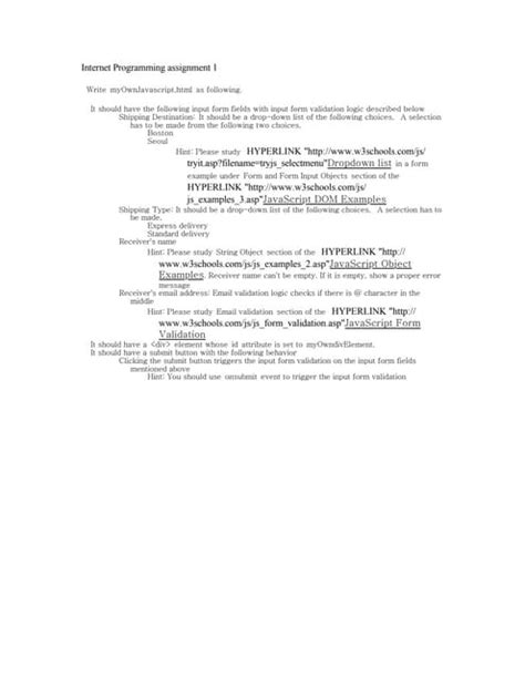 Assignments in JavaScript Real Life Sample Example 的图像结果