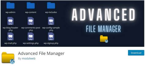 Image result for WordPress File Manager