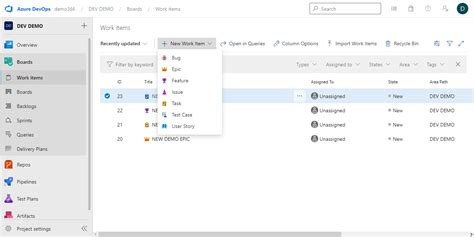 Azure DevOps Hierarchy User Story Epic Feature 的图像结果