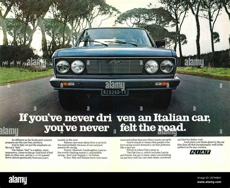Fiat advert fiat hi-res stock photography and images - Alamy