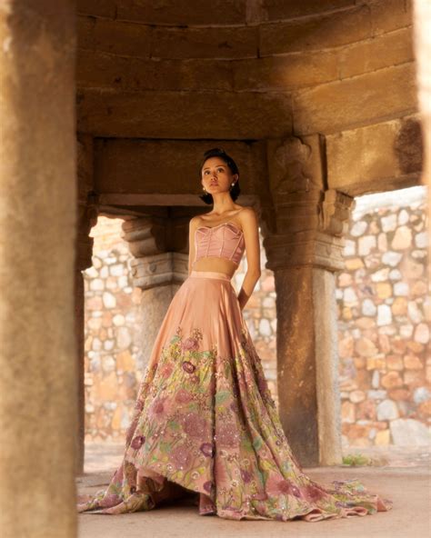 Lotus Lehenga Set