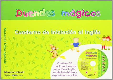Cuaderno de Iniciación al Inglés (Duendes magicos) : Campuzano Valiente ...