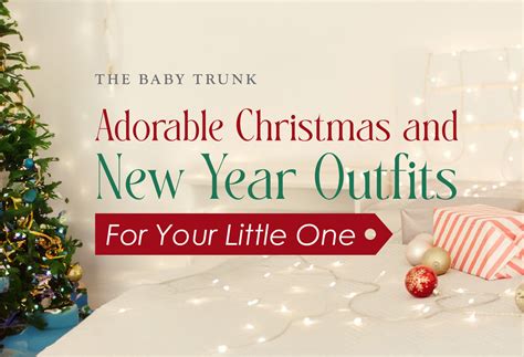 Adorable Christmas and New Year Outfits for Your Little One: Dress The ...