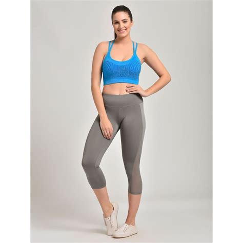 Buy Makclan Sexy In Sweat Sports Bra - Blue (M) Online