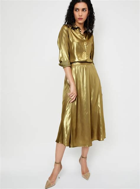 Buy Kalki x Max Women Shimmer Shirt Online at just Rs. 999.0 ...