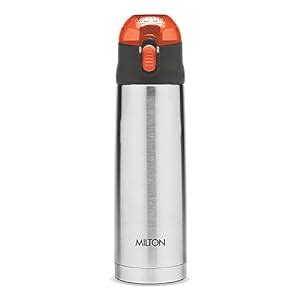 Milton New Crown 900 Thermosteel Water Bottle 750 ml with One Touch ...