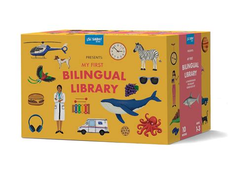 My First Bilingual Library: A Spanish-English Vocabulary Board Book Set ...