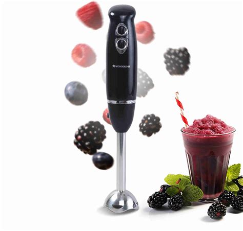 WONDERCHEF 180 W Black Hand Blender Price in India - Buy WONDERCHEF 180 ...