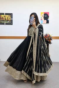 GRISHU COLLECTION Women Embroidered Anarkali Kurta - Buy GRISHU ...